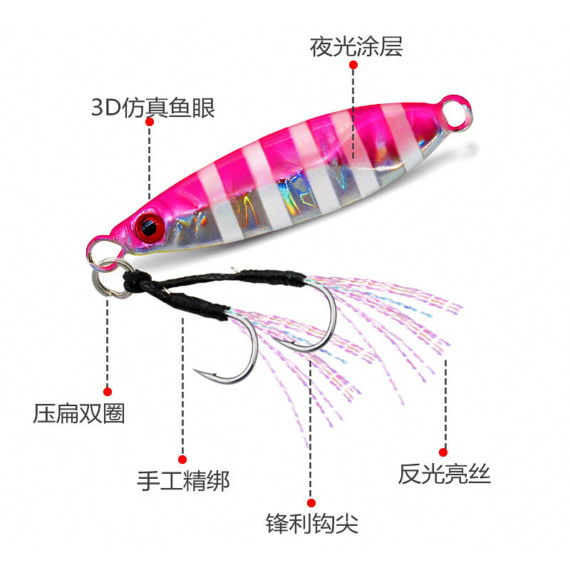 Metal Jig for Casting & Slow Pitch, 14–100 g (0.5–3.5 oz)