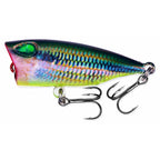 Floating Popper Topwater Lure, 4 cm (1.6 in), 3.2 g (0.11 oz)