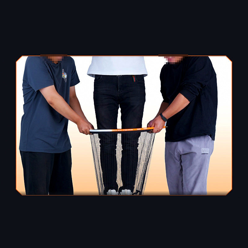 Rubber-Coated Landing Net Head, Aluminum Alloy Frame