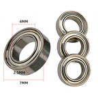 Stainless Steel Reel Bearing 4x7x2.5 mm for Grip Mod