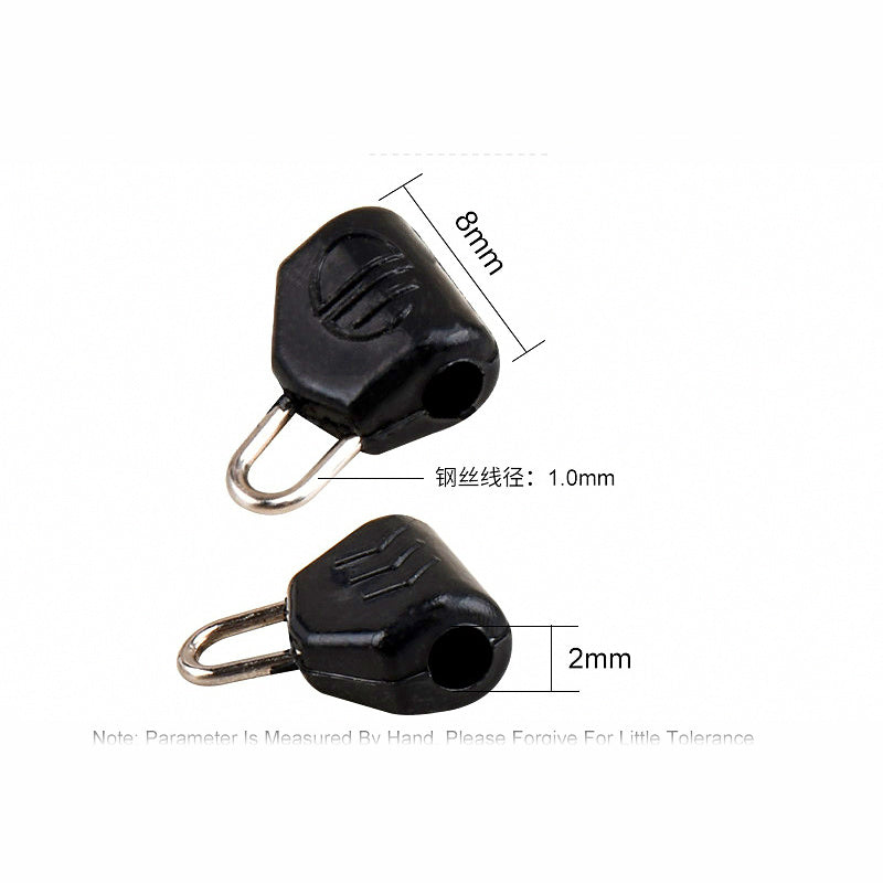 Float Slider Clip Connector with Glow Beads, 10-Pack