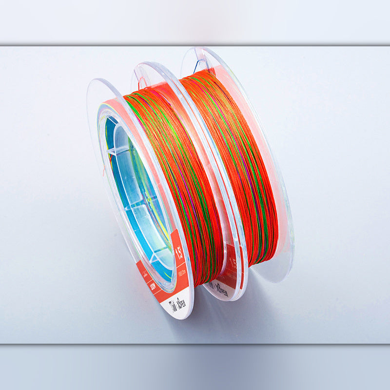 8-Strand Braided PE Line, Multicolor 10 m Sections