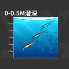 Jointed Soft-Tail Floating Minnow, 120 mm, 17.5 g (0.62 oz)