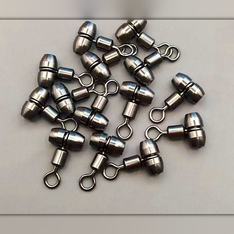 Anti-Tangle 3-Way Swivel Rig Connector, Stainless Steel