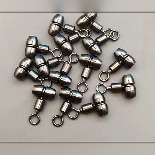 Anti-Tangle 3-Way Swivel Rig Connector, Stainless Steel