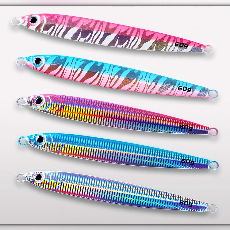 Slow Pitch Jig with Double Hooks, 40–100 g (1.4–3.5 oz)