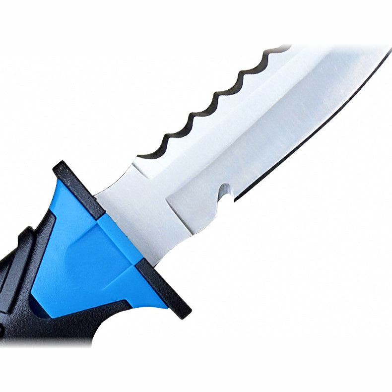 Stainless Steel Dive Knife, 3.7 in (9.5 cm) Blade