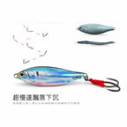 Slow Pitch Jig, 10–40 g (0.35–1.4 oz), 5 Colors