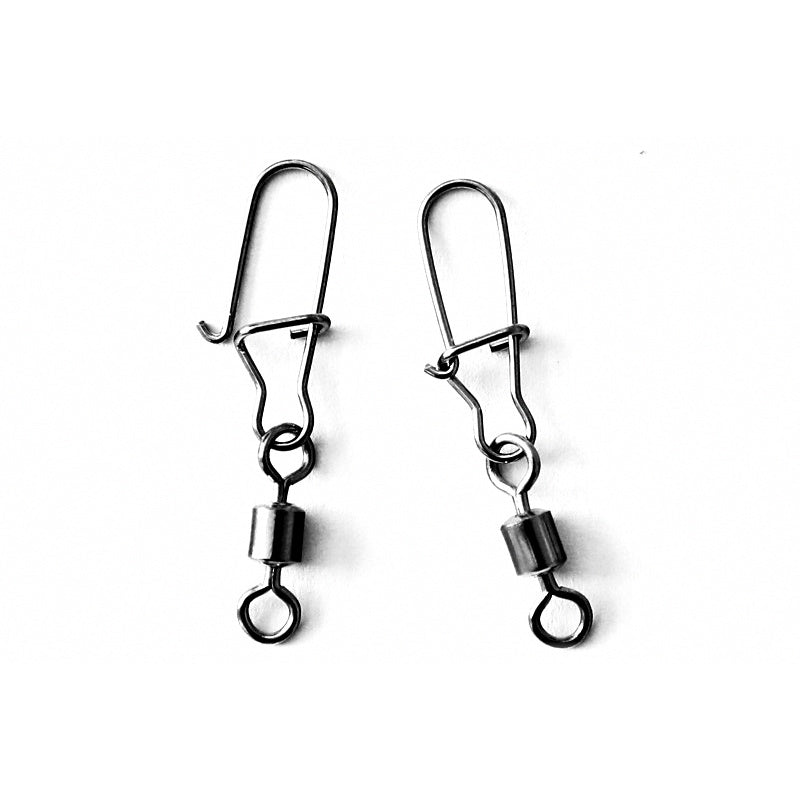 Stainless Steel Snap Swivel with Figure-8 Ring, Sizes 14–5/0