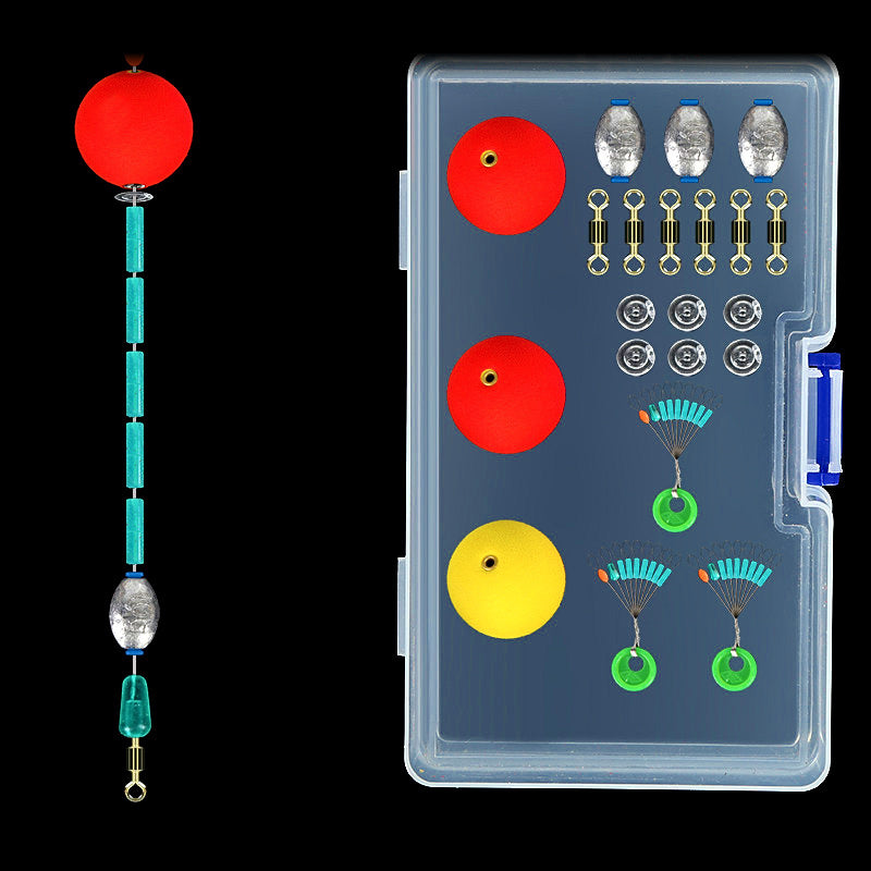 EVA Round Float Rig Set with Sinker, Day & Night Styles