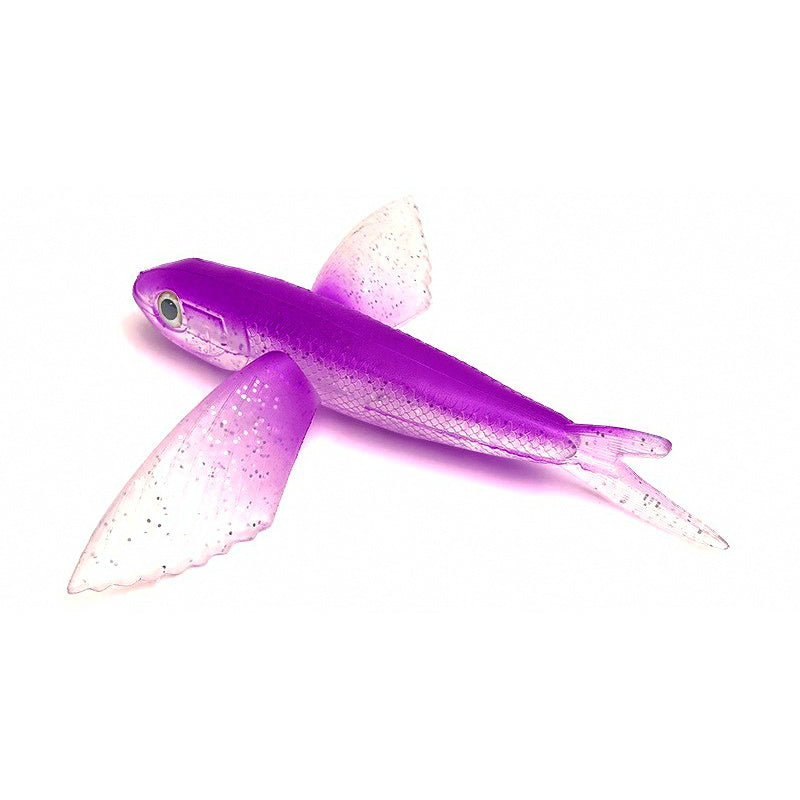 Flying Fish Soft Trolling Lure, 17 or 21 cm (6.7 or 8.3 in)