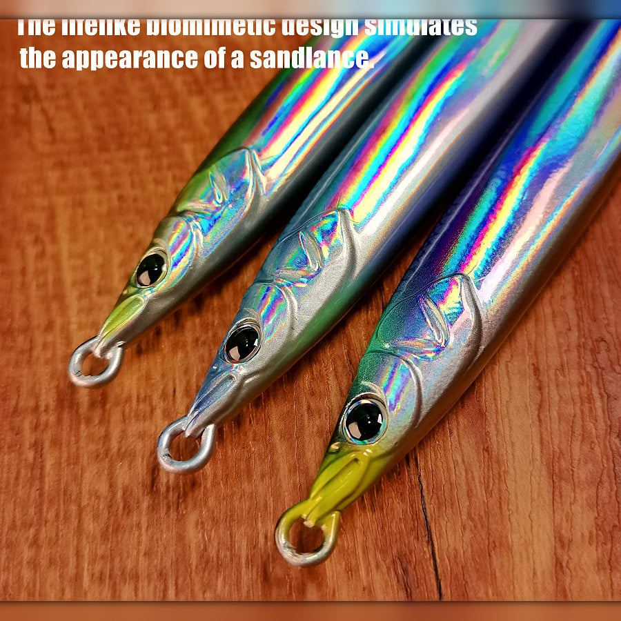 3D Metal Jig, Fast Sinking, 150–400 g (5.3–14.1 oz)