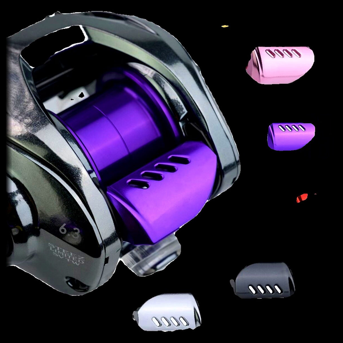 Baitcasting Reel Plate Upgrade, Left/Right Hand