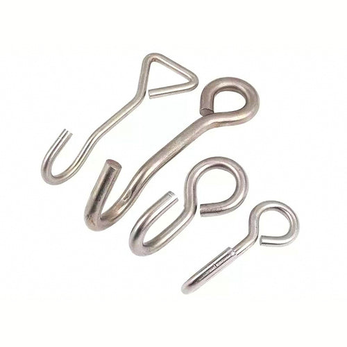 Stainless Steel Eye Screw Hook / Turnbuckle Hook, 2–18 mm