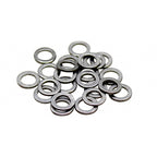 Stainless Steel Single Ring Jig Connectors, 4x6 mm, 500 Pcs
