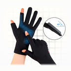 Fingerless Fishing Gloves, Non-Slip Quick-Dry Sun Gloves