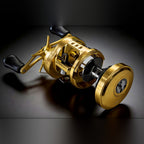 All-Metal Baitcasting Reel, Gold, Left or Right Hand