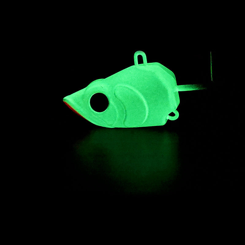 Glow Tenya Lead Head Double Hook for Cutlassfish, 188 g (6.6 oz)