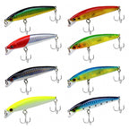 Floating Minnow Hard Bait Lure, 8.5 cm (3.3 in), 7.5 g (0.26 oz)