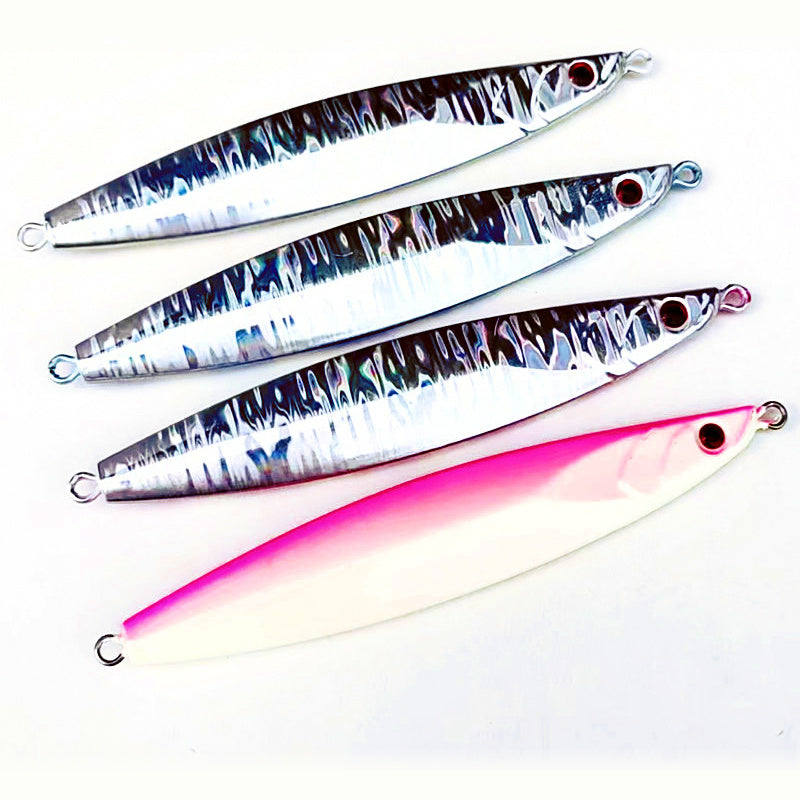 Glow Stripe Metal Jig, 80–150 g (2.8–5.3 oz)