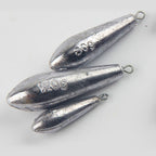 Lead Willow Leaf Sinker with Eye, 0.35–10.6 oz (10–300 g)