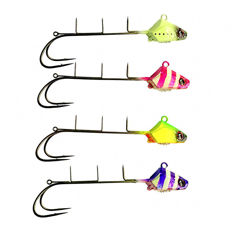 Cutlassfish Jig with Double Hooks, 40–180 g (1.4–6.3 oz)