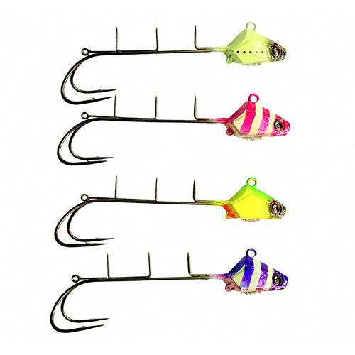 Cutlassfish Jig with Double Hooks, 40–180 g (1.4–6.3 oz)