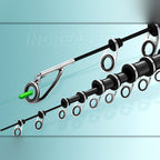 Carbon Long-Cast Rock Fishing Rod, 3.0–6.3 m (9.8–20.7 ft)