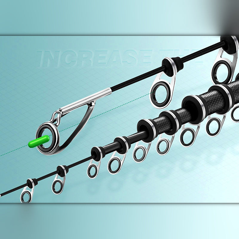 Carbon Long-Cast Rock Fishing Rod, 3.0–6.3 m (9.8–20.7 ft)
