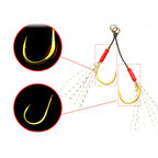 Micro Shore Casting Metal Jig with Single Hook, 2-Pack