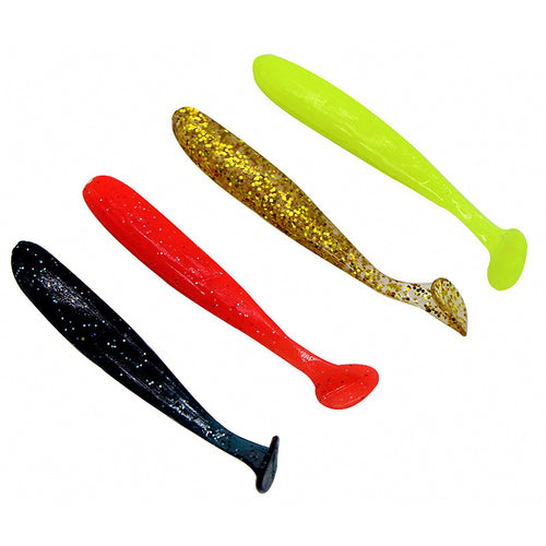 T-Tail Soft Plastic Grub Lures, 5.5–12 cm (2.2–4.7 in)