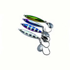 Six-Sided Slow Pitch Jig, Glow UV, 40–60 g (1.4–2.1 oz)