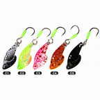 Mini Metal VIB Blade Bait, 2.5 g (0.09 oz), Single Hook