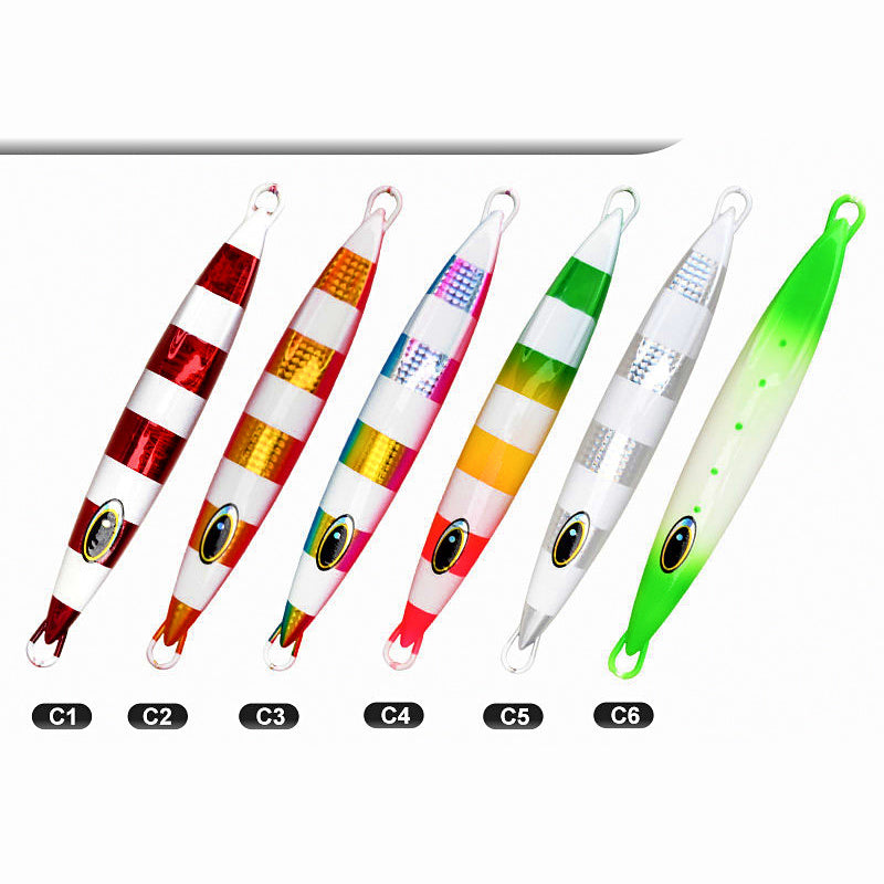 Heavy Deep-Sea Slow Pitch Jig, 150–800 g (5.3–28.2 oz)