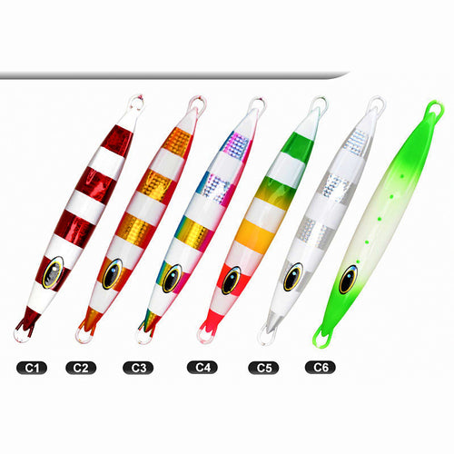 Heavy Deep-Sea Slow Pitch Jig, 150–800 g (5.3–28.2 oz)