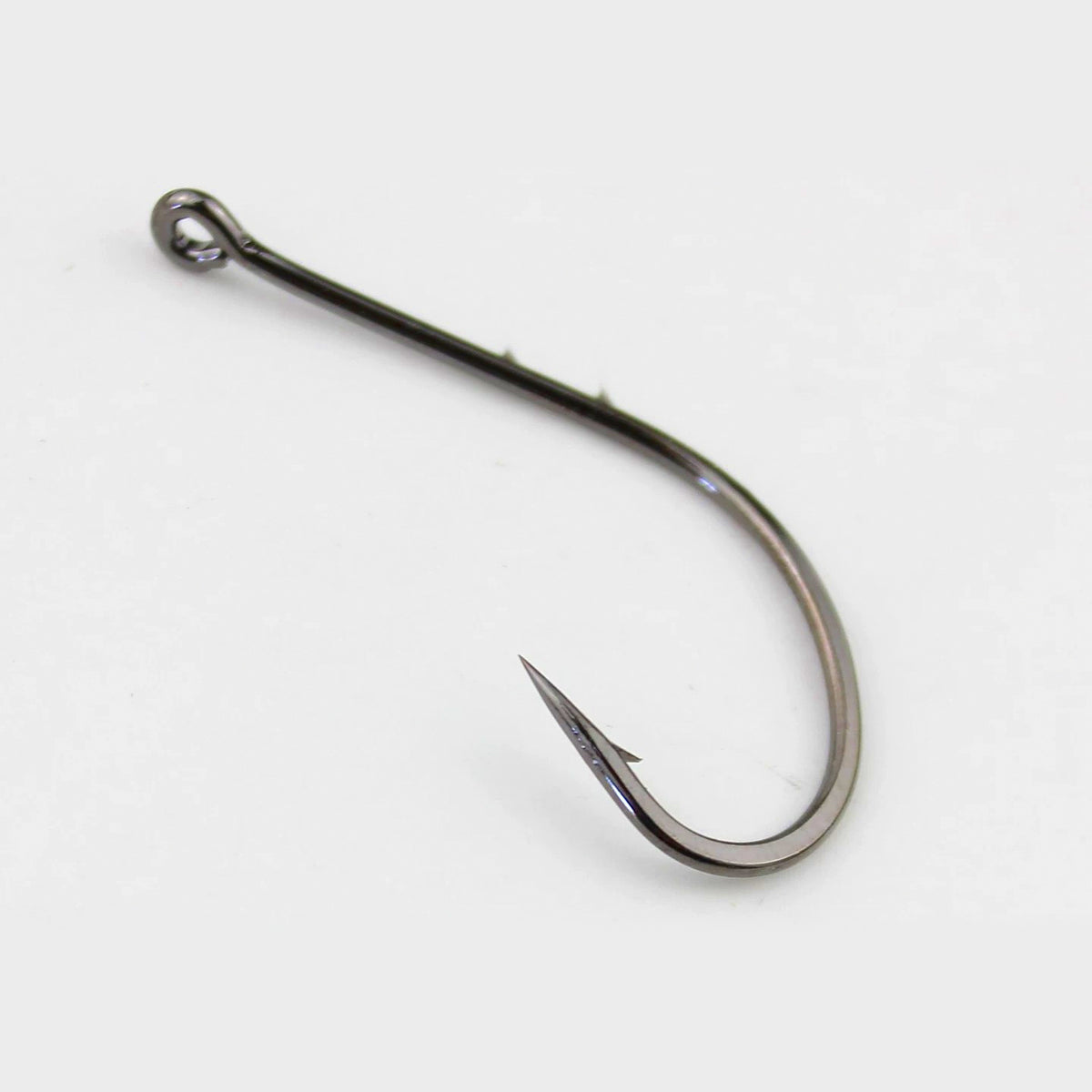 Long Shank Offset Bait Holder Hooks, Double Barb, Bulk Pack