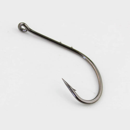 Long Shank Offset Bait Holder Hooks, Double Barb, Bulk Pack