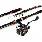 Super Hard Carbon Casting Rod, 2.1–3.6 m (6.9–11.8 ft)