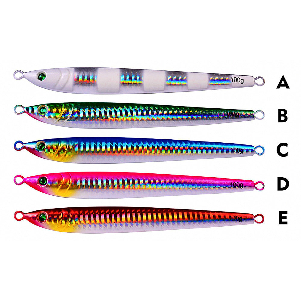 Shore Casting Metal Jig with Hook, 7–100 g (0.2–3.5 oz)