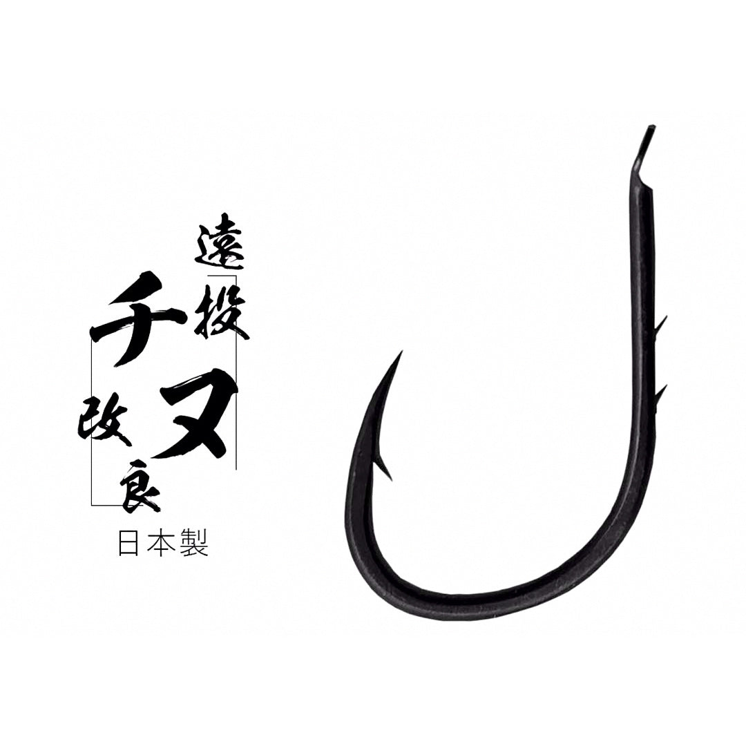 Barbed Live Bait Hooks, Sizes #1–#5, 10 per Pack