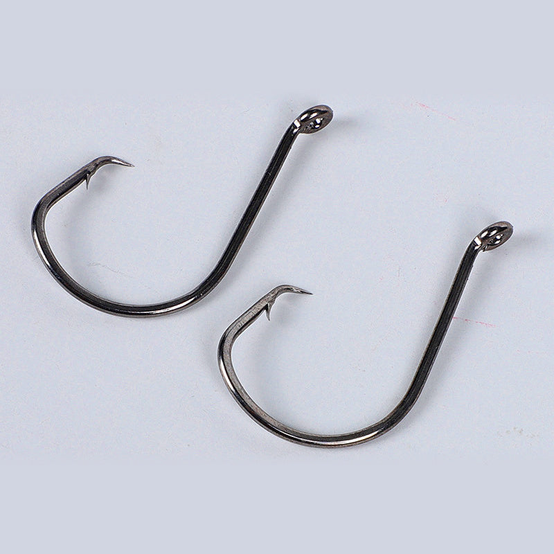 Octopus Beak Barbed Hooks, Saltwater, Size 4 to 8/0