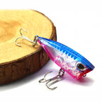 4-Piece Hard Bait Lure Set, Poppers, Pencils & Minnows