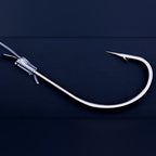 Snelled Maruse Barbed Hooks, Sizes 10–28, Tied Leader