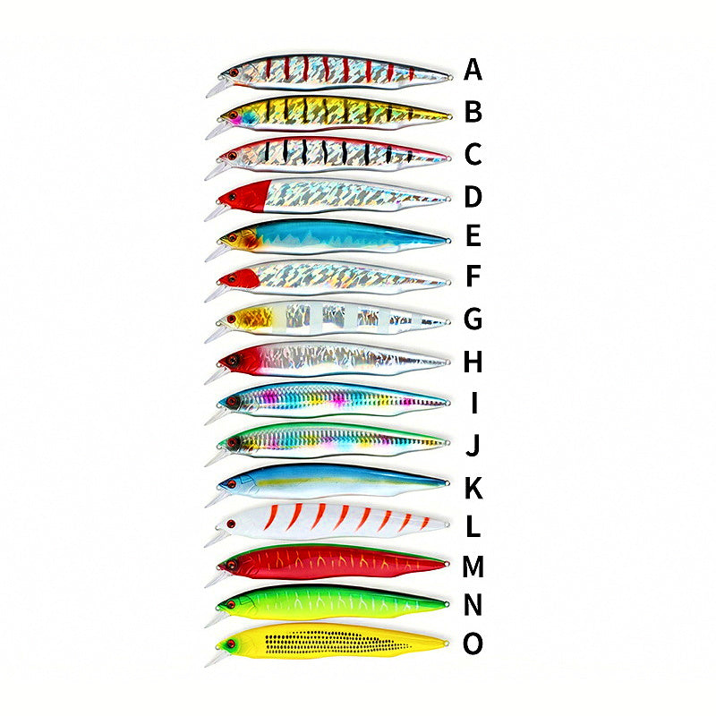 Saltwater Minnow Hard Bait, 16 cm (6.3 in), 30 g (1.1 oz)