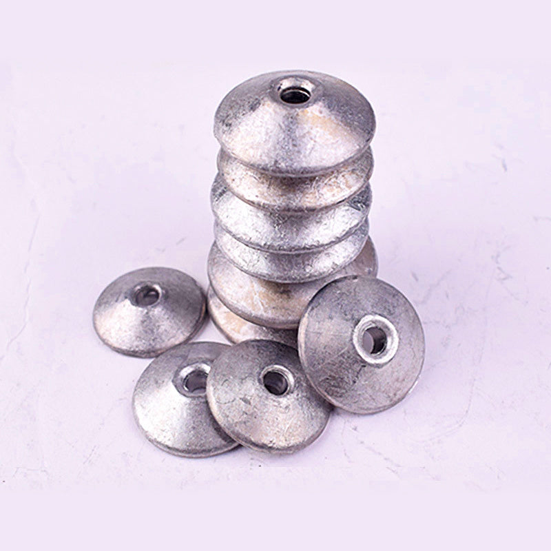 Lead Cone Sinker, Center Hole, 5–200 g (0.2–7 oz)