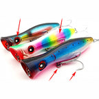 Floating Popper Lure, 12–20 cm (4.7–7.9 in), Boat Fishing