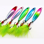 Casting Metal Jig Lure, 7–30 g (0.25–1.06 oz)