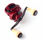 Carbon Double Baitcasting Reel Handle, Cork Knobs, 120/130 mm