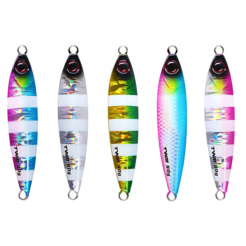 Glow Casting Jig w/ 4X Sequin Hook, 40–80 g (1.4–2.8 oz)