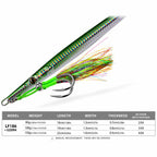 Speed Jig, 80–150 g (2.8–5.3 oz), Bare or With Hooks